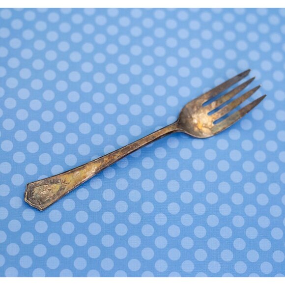 Vintage Medieval Noble Style Fork by R&B - M30 - Picture 1 of 4